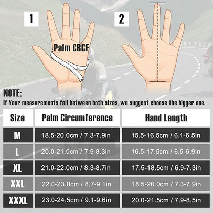 COFIT Motorcycle Gloves for Men and Women, Full Finger Touchscreen Motorbike - Image 5