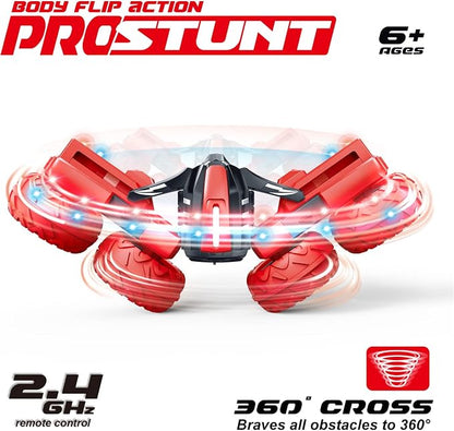 Threeking RC Stunt Car Remote Control Cars - Image 2
