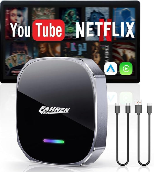 FAHREN 3rd-Gen Wireless CarPlay Adapter by Fahren