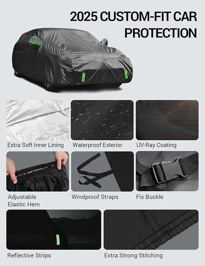 Proadsy 2025 Upgrade Car Cover Compatible - Image 8