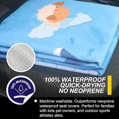 Back Seat Cover for Car Trucks Van SUV, Waterproof Rear Bench Towel Seat Covers - Image 3
