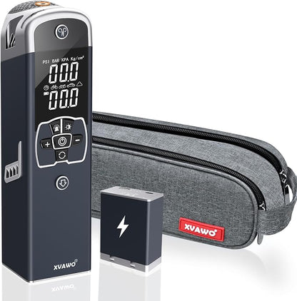 Tire Inflator Portable Air Compressor: Cordless Deflatable Air Pump by XVAWO