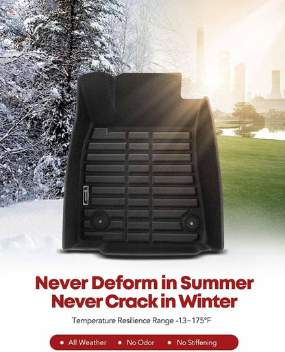 YHTAUTO Automotive All Weather Floor Mats Compatible - Image 8