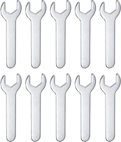 HARFINGTON 10pcs Small Wrench 13x70x2mm Metric U-Shaped Single Open Ended by HARFINGTON