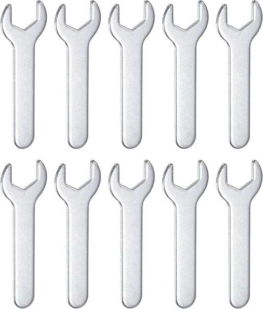 HARFINGTON 10pcs Small Wrench 13x70x2mm Metric U-Shaped Single Open Ended by HARFINGTON