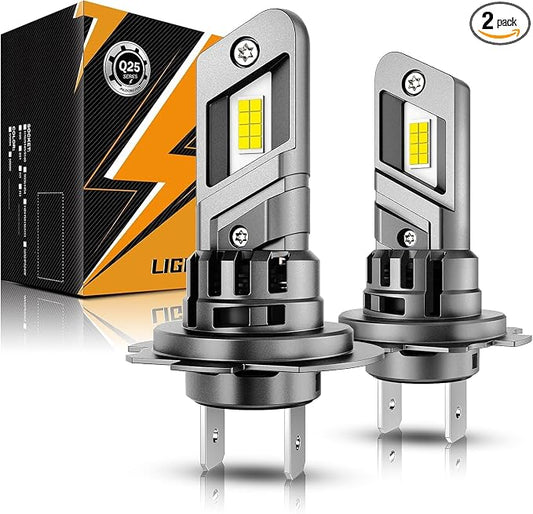 Auxbeam H7 Fog Light, 12000 LM 6500K, H7 Powersport Light by Auxbeam