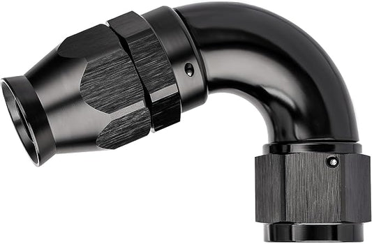 EVIL ENERGY 10AN 120 Degree PTFE One Piece Full Flow End Hose Fitting Aluminum by EVILENERGY