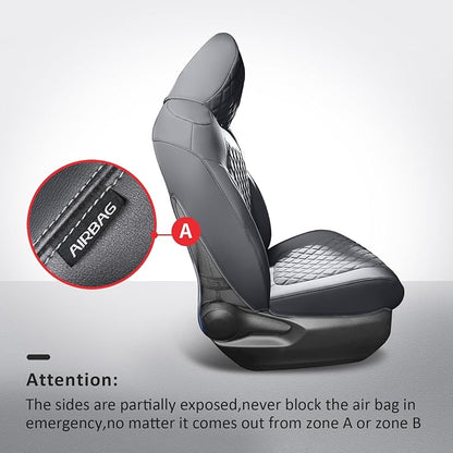 MIROZO Seat Covers for Rav4, Waterproof Car Seat Covers Compatible - Image 2
