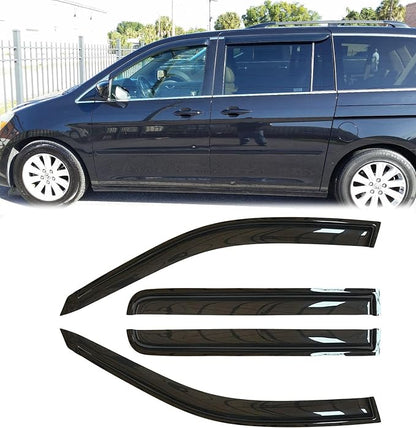 94452 Sunproof Waterproof Side Window Wind Deflector, Window Visor fit - Image 2