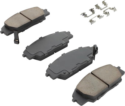Premium Ceramic Front Brake Pads Compatible - Image 2