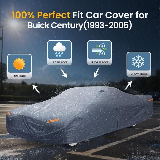 Waterproof Buick Century Car Cover - Image 3