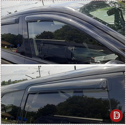Original Side Rain Guards, Window Visors fit - Image 2