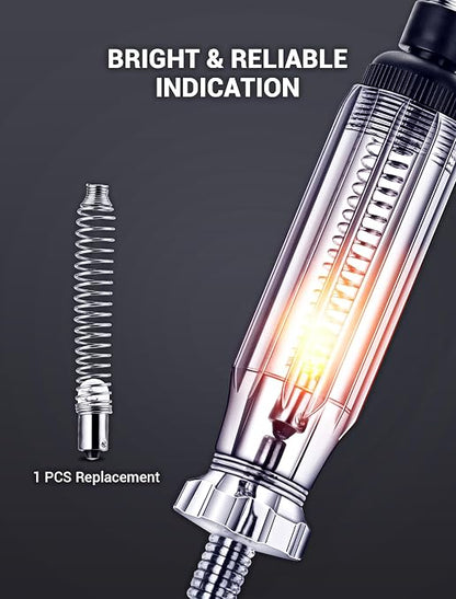 Heavy Duty Automotive Circuit Tester, Premium 6-24V Test Light - Image 3