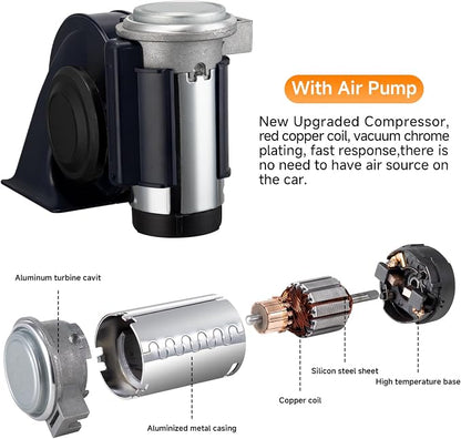 Air Horn 12V 150DB Loud Train Horn kit - Image 4