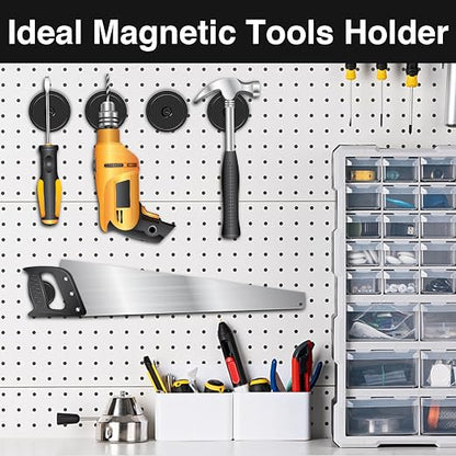 MIKEDE Strong Magnets with Holes, 100LB+ Strong Neodymium Magnets with - Image 3