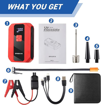 TM16E2 Car Jump Starter 7000Ah Jump Starter Battery Pack - Image 7