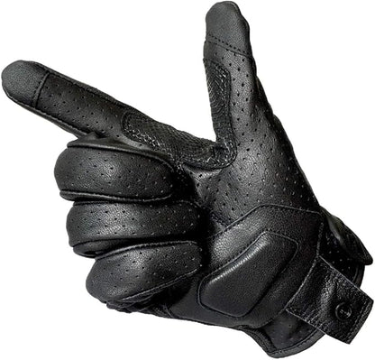 Superbike Updated Full Finger Anti-Slip Motorcycle Gloves Hard Knuckle - Image 6