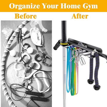 VAIIO Single Olympic Barbell Hanger, Garage Gym Bar Wall Rack, Vertical Barbell - Image 3