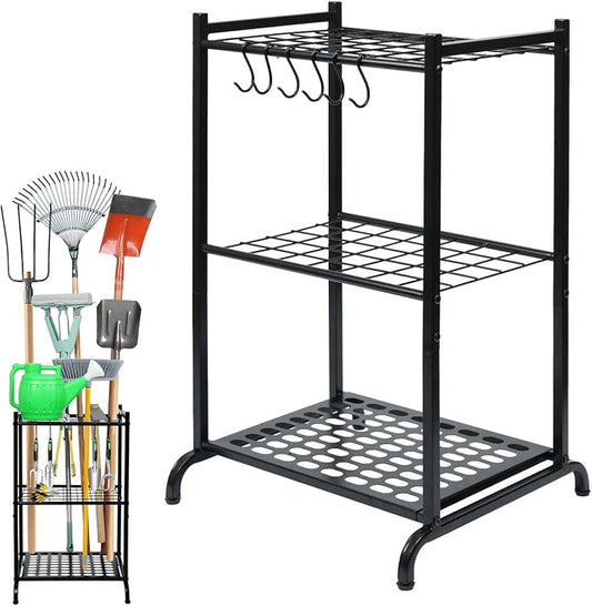 Garden Tool Organizer and Storage, Yard Tool Organizer by STORENIZATION