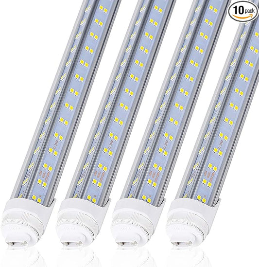 Generic 10 Pcs, 8ft R17D LED Tube Light, F96 t12 HO 8 Foot Led Bulbs, 100-277V by DOUYIDOUBEST-LEDLIGHTING