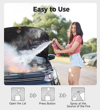 Fire Extinguisher 2-Pack with Mounting Bracket - Image 3