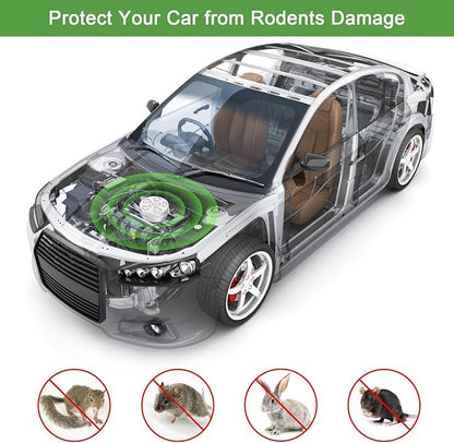 4 Pack Mouse Repellent for Car Engines, Peppermint Oil to Repel Mice and Rats - Image 2