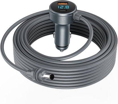 Starlink Mini Cable 12V-48V, Starlink Mini Car Adapter by PAUSMAM