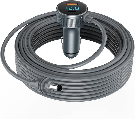 Starlink Mini Cable 12V-48V, Starlink Mini Car Adapter by PAUSMAM