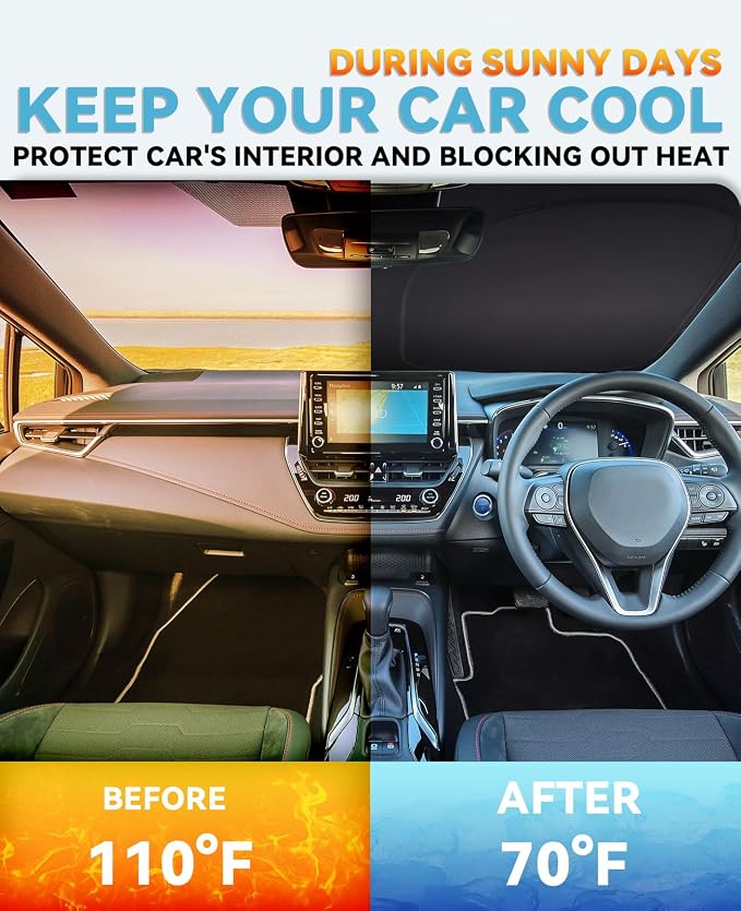 Sun Shade Sunshade for 2021-2023 2024 2025 Audi A3 S3 RS3 Sedan Car Accessories - Image 2