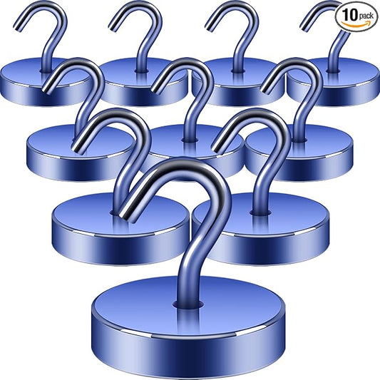 Neosmuk Magnetic Hooks, Cruise Ship Essentials, 100lb+ Heavy Duty Magnetic Hooks by Neosmuk
