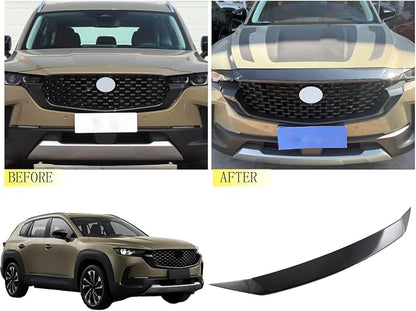 Front Hood Air Deflector，Car Bonnet Molding Cover Trim Fit - Image 4
