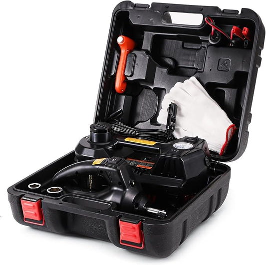 STANDTALL Electric Car Jack Kit 5 Ton 12V Hydraulic Floor Jack by STANDTALL