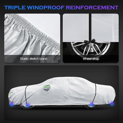 Car Cover Custom Fit for Dodge Challenger 2008-2025, 6 Layers Truck Cover - Image 6