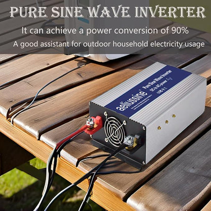 1000W Pure Sine Wave Inverter-36V DC to 110V 120V AC Power Converter - Image 5