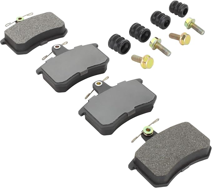 Premium Ceramic Rear Brake Pads Compatible - Image 2