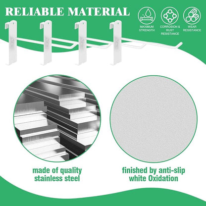 40Pcs 6" Gridwall Display Hooks Assortment Set, Wire Diameter 5mm/ 0.2” - Image 3