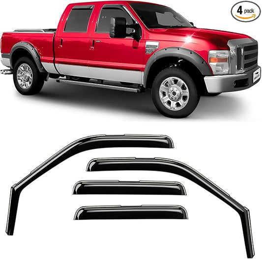 Voron Glass in-Channel Extra Durable Rain Guards by VoronGlass-highqualityautoaccessories