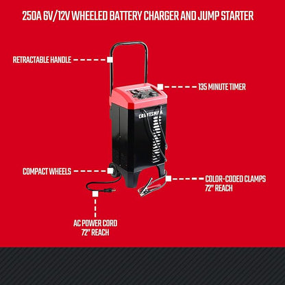 CRAFTSMAN Wheeled Battery Charger and Engine Starter, CMXCESM233, 2-in-1 Manual - Image 7