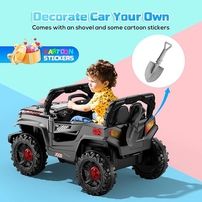 SEALIGHT 12V Kids Ride On Car Truck w/Parent Remote Control, Children Ride On - Image 6