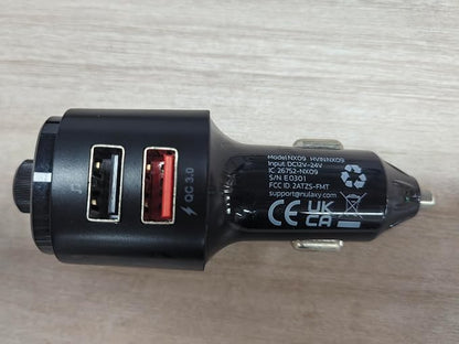 Nulaxy Bluetooth FM Transmitter, QC3.0 Fast Charge Bluetooth Car Adapter - Image 7
