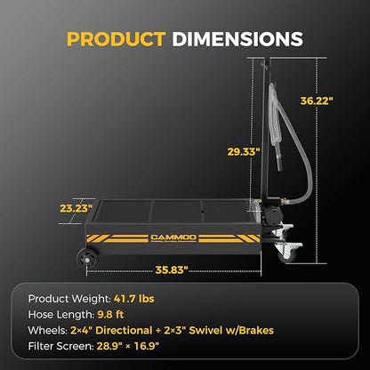15 Gal Electric Oil Drain Pan, 110V High-Flow Pump, 9.8 FT Hose, 200 W Motor - Image 9