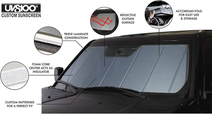 Covercraft UVS100 Custom Sunscreen | Fits 2009-2016 Audi A4/S4, 2009-2016 A4 - Image 3
