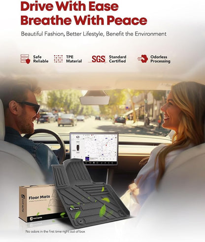 YHTAUTO Floor Mats & Cargo Mat Compatible - Image 3