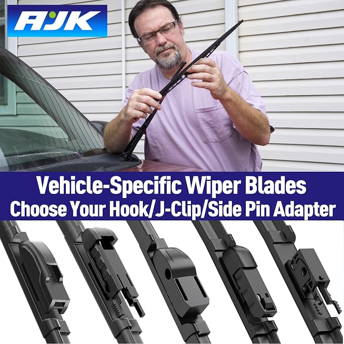 AJK Wiper Blades for Mazda CX-70 2025, 2 Piece All Weather OEM Quality - Image 5