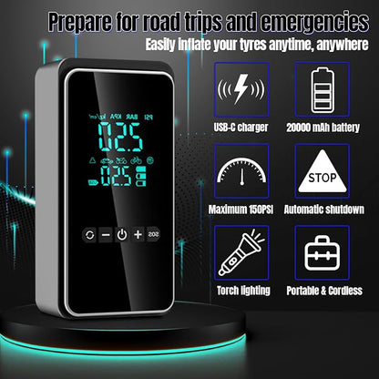 Tire Inflator Portable Air Compressor - Image 3
