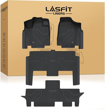 LASFIT Floor Mats Fit for Chrysler Town & Country 2008-2016/Dodge Grand Caravan by LASFIT