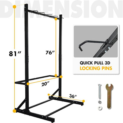 Freestanding 5 Bike Storage Rack - Image 2