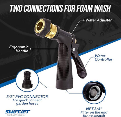 SwiftJet Car Wash Foam Sprayer Gun - Image 3
