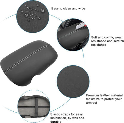 SXCY for 2024 2025 2026 Mustang Armrest Cover for Ford Mustang 2025 2026 - Image 5