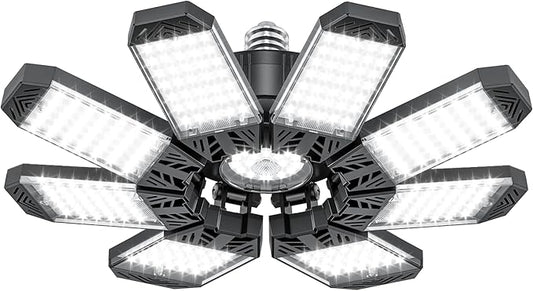 ISKYDRAW LED Garage Light 260W, 26000LM 6500K Garage Ceiling Lights by ISKYDRAW